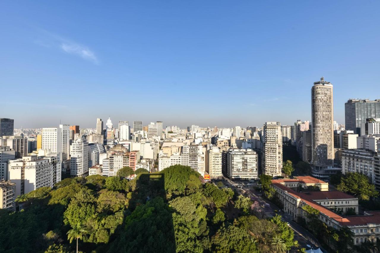 Vista Maravilhosa Praca Republica Internet 500Mb E Garagem Lägenhet São Paulo Exteriör bild